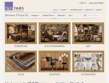Tablet Screenshot of oldtimes.co.uk